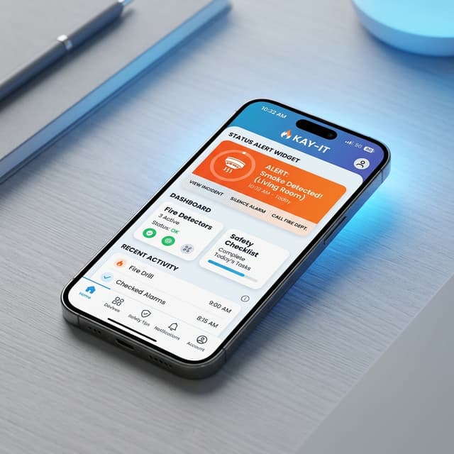 KAY-IT Mobile App Phone Mockup